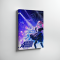 Alien Stage Poster or Canvas | Neon Anime Manga Wall Art