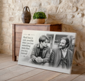 Real Loss Quote Wall Art, Good Will Hunting Inspired Print, Inspirational Movie Quote Poster, Black and White Pencil Drawing, Motivational Wall Decor, Therapy Office Art