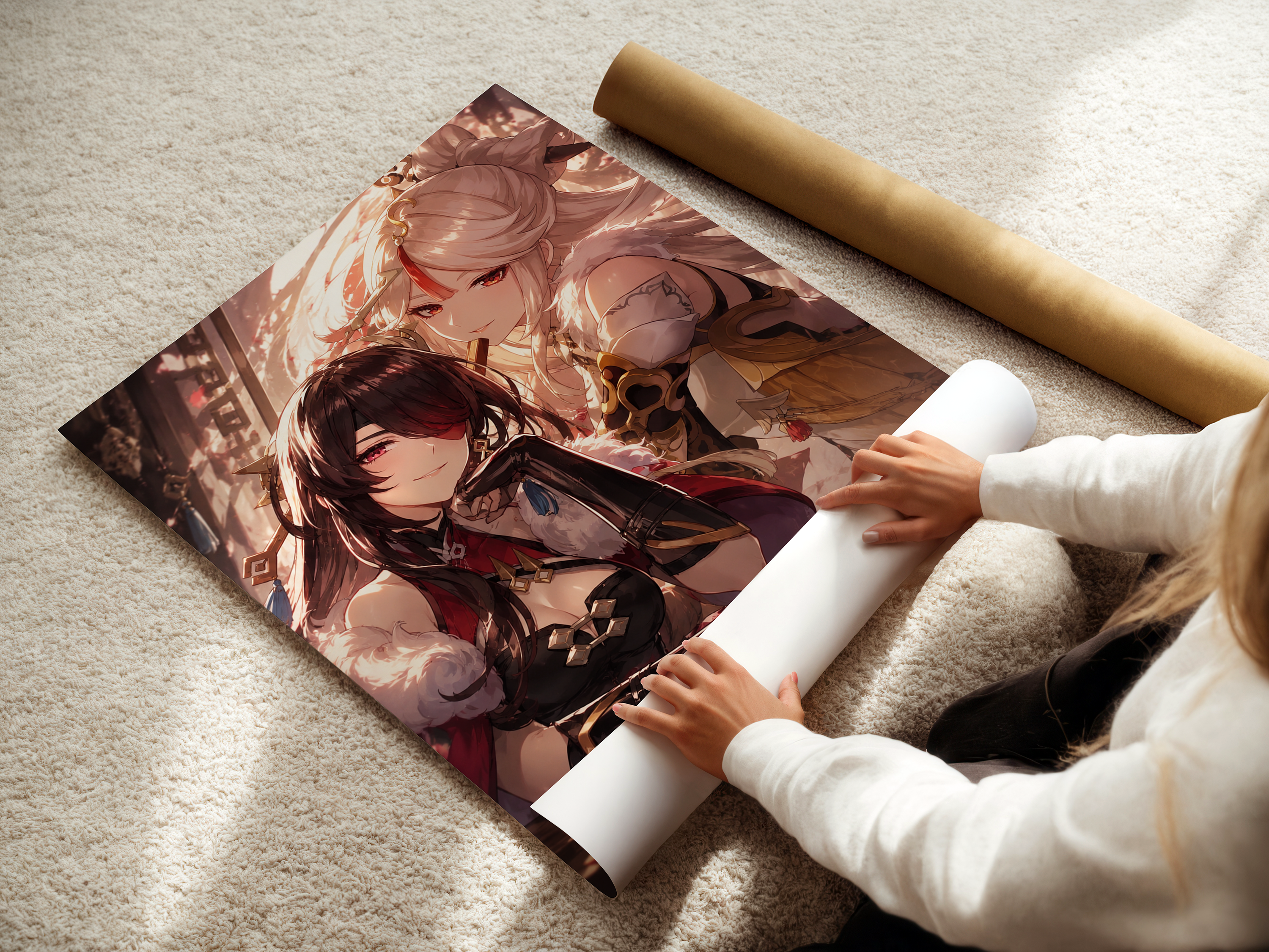 Beiguang Poster or Canvas | Anime Fantasy Wall Art Canvas Print