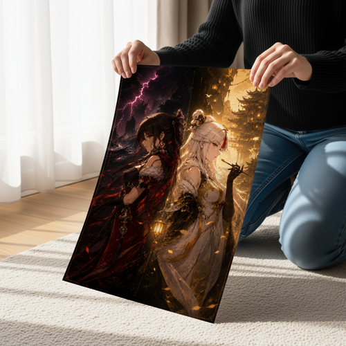 Beiguang Poster or Canvas | Elegant Asian Fantasy Wall Art Print