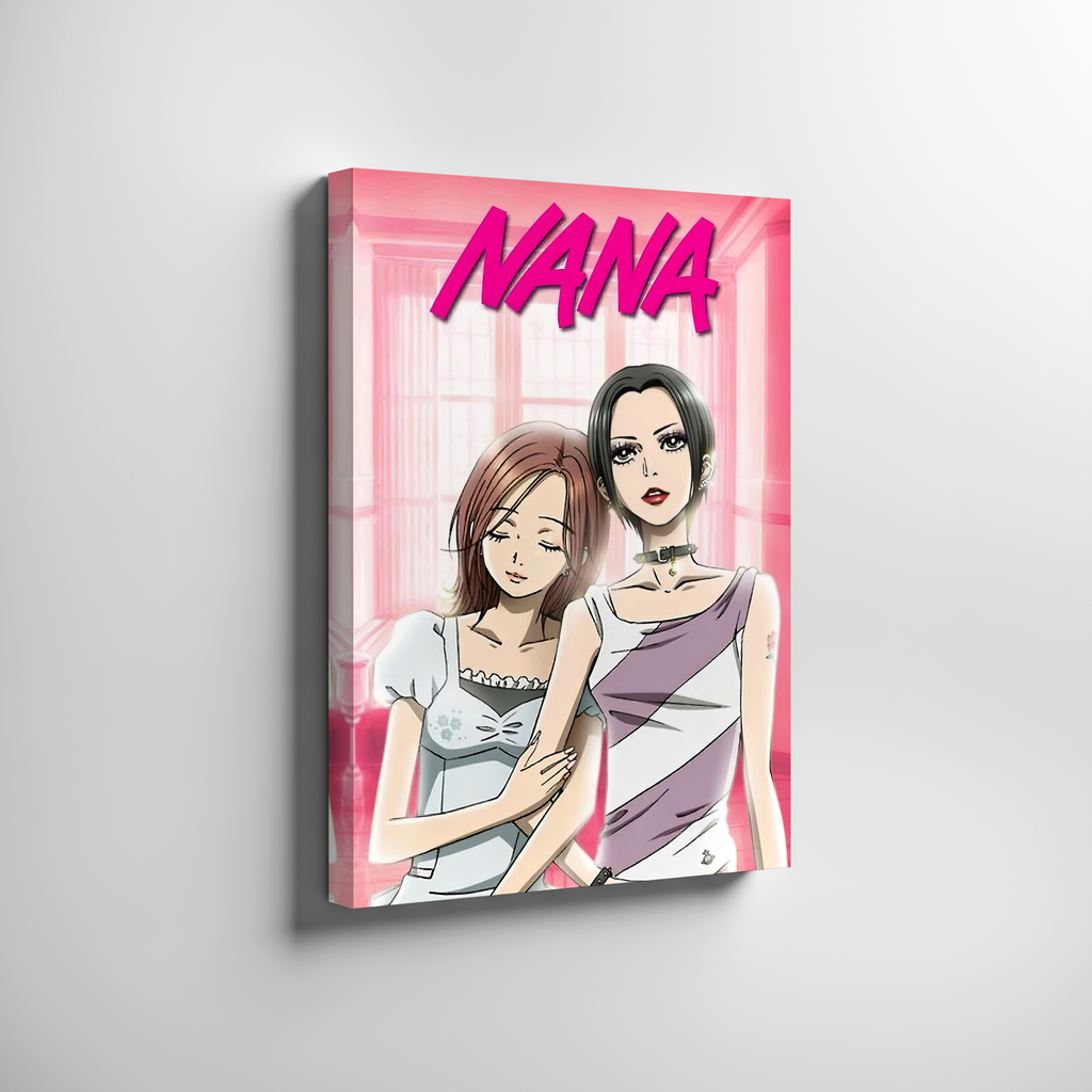 NANA Anime Poster | Y2K Manga Wall Art | Pink Retro Anime Print