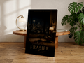 Frasier TV Show Poster | Seattle Skyline Apartment Wall Art Canvas Print