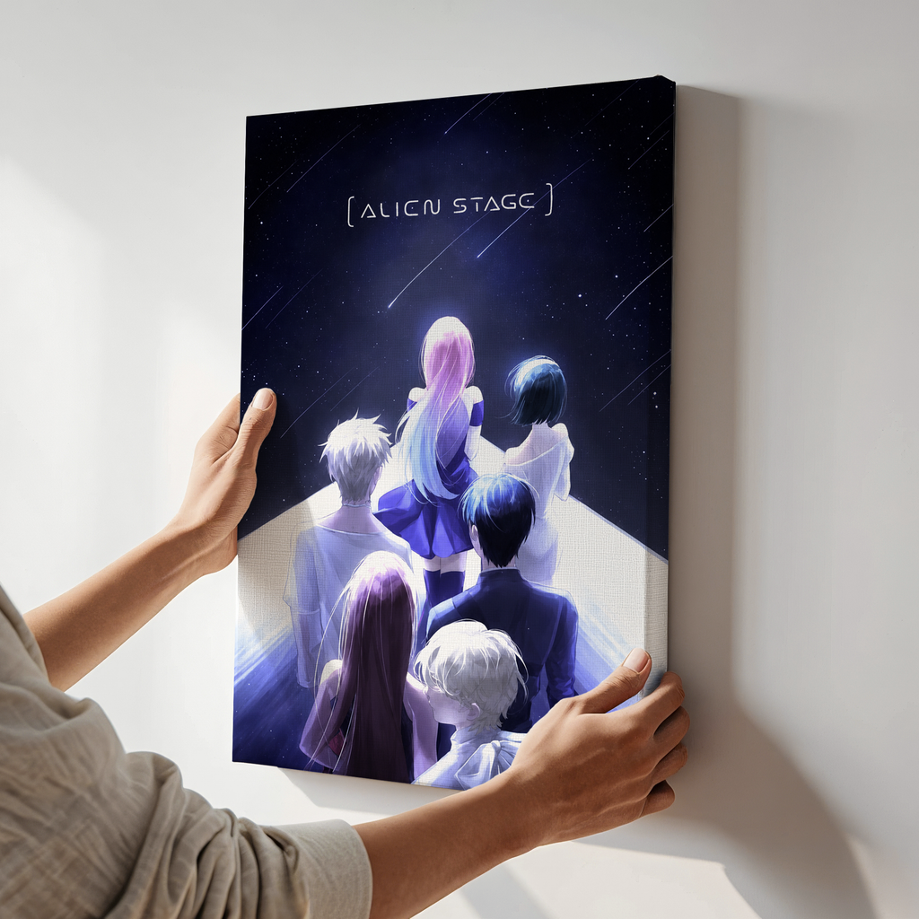 Alien Stage Anime Poster | Sci-Fi Manga Wall Art Print